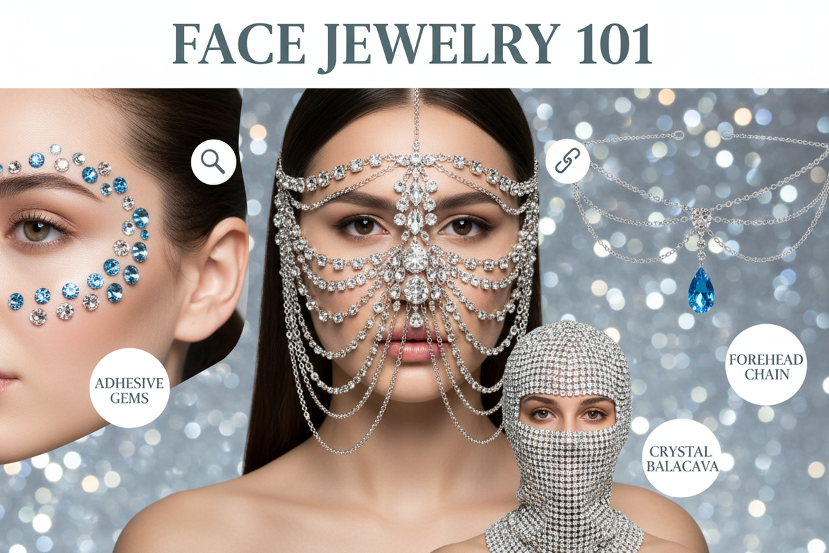 Face Jewelry 101: Everything You Need to Know About Crystal Face Chains