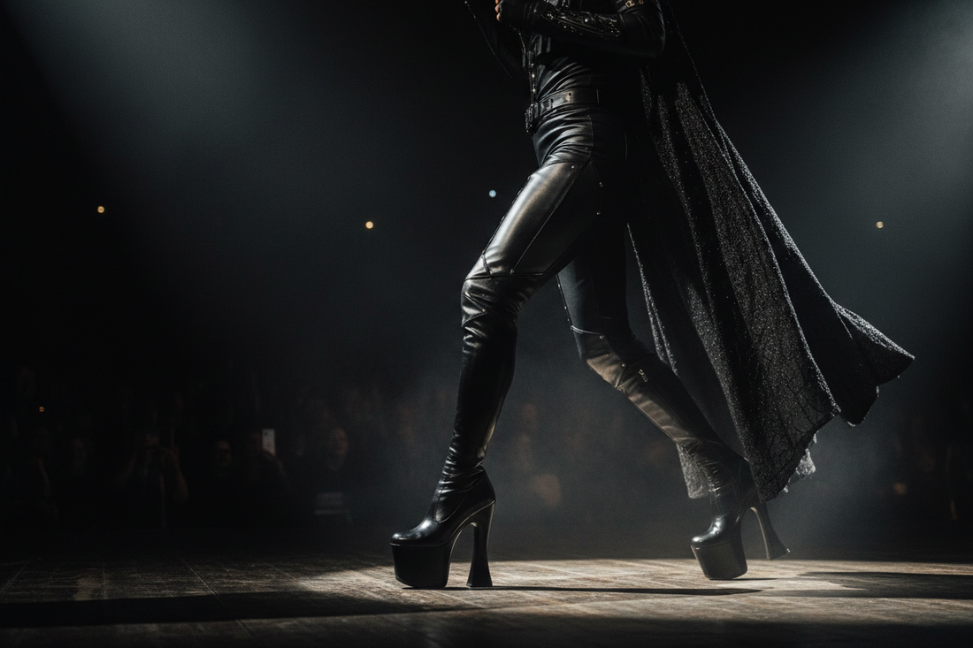 How to Walk Confidently in High Boots