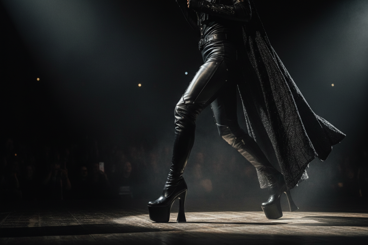 How to Walk Confidently in High Boots