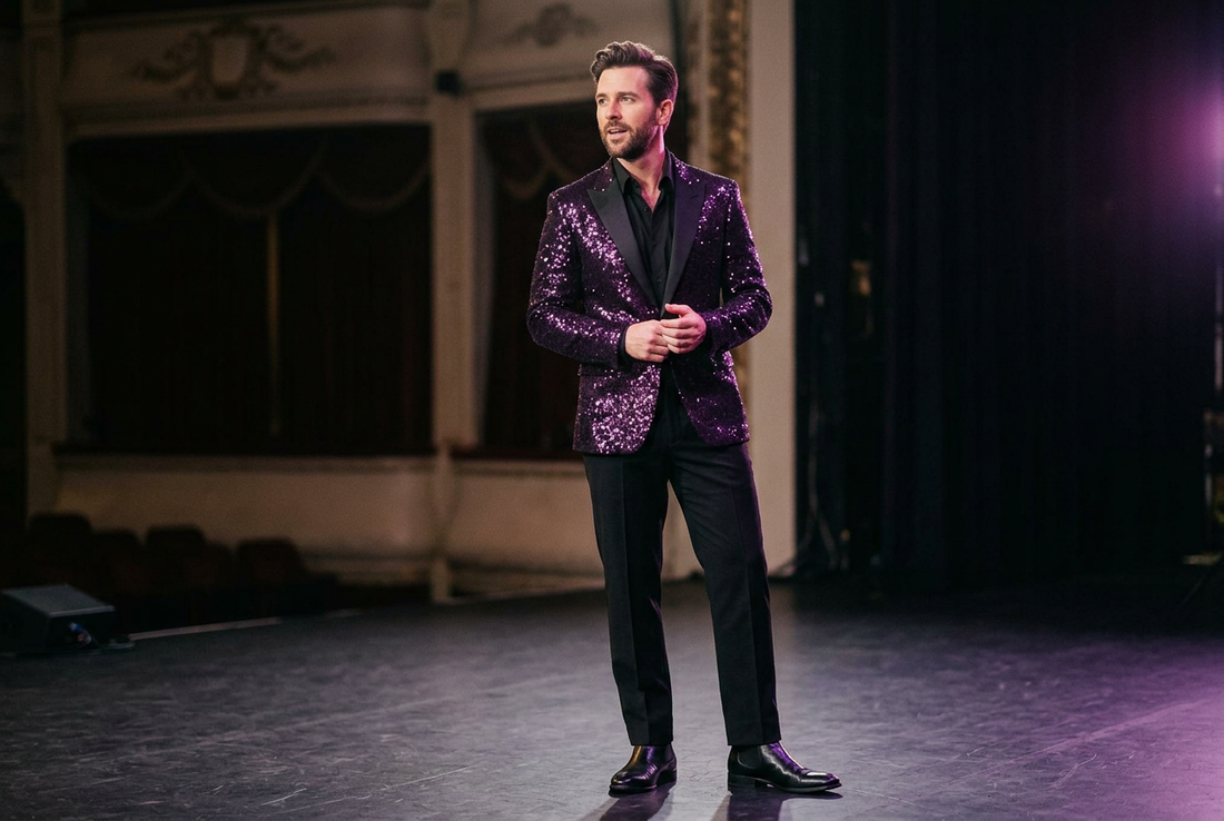 Men’s Sequin Blazers: A Stagewear Buying Guide
