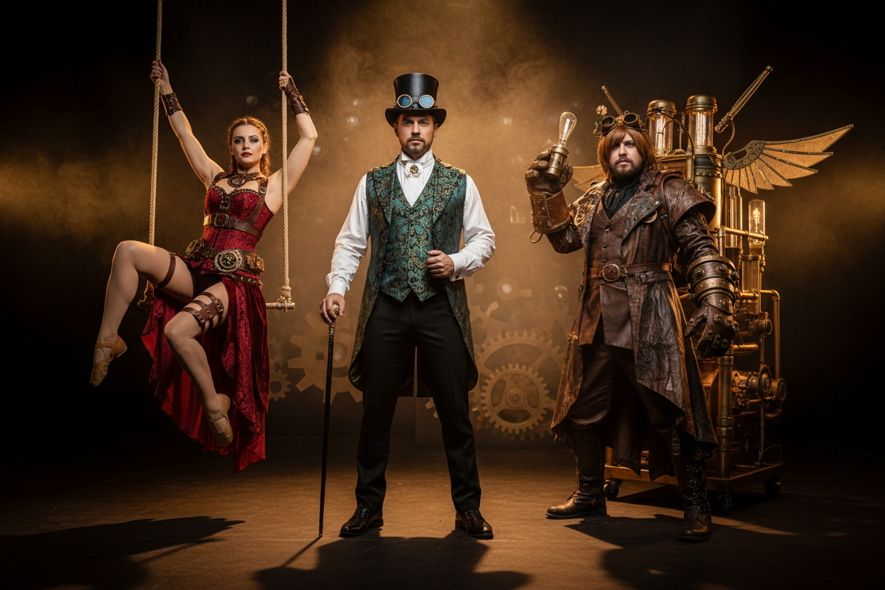 Steampunk for Performers: Stage-Ready Looks for Theater, Circus & Cosplay