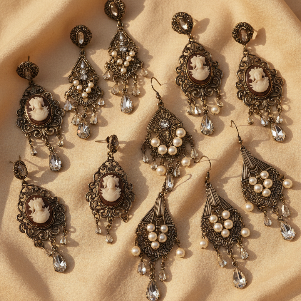 Vintage-Inspired Earrings