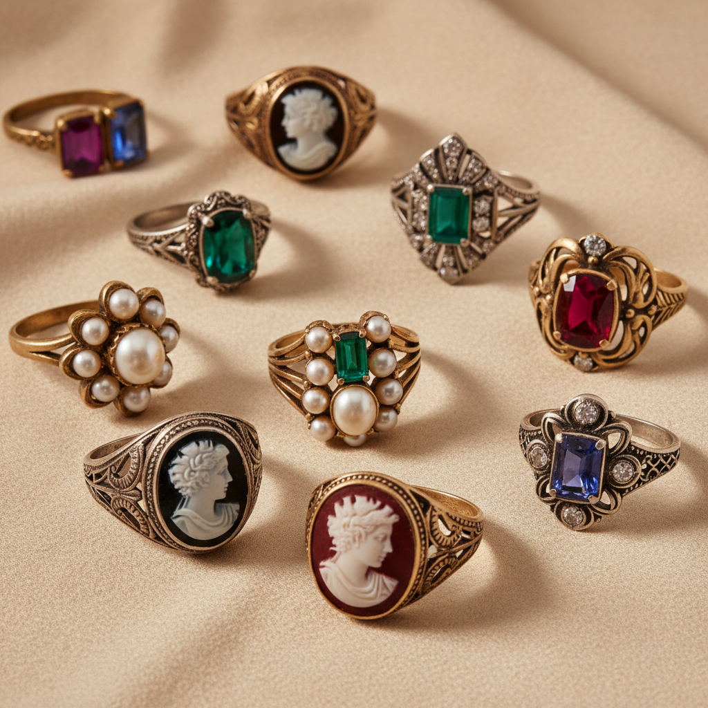 Vintage-Inspired Rings