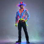 Men’s LED Stage Costume | RGB