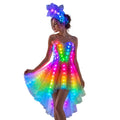 LED Pixel Tutu Dress & Fascinator Hat | Full-Colour RGB | Showgirl & Festival