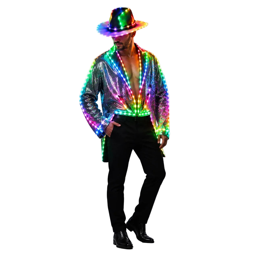 Men’s LED Stage Costume | RGB