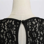 Lace Swing Dress | Vintage A-Line | Knee-Length