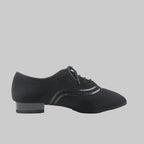 Men's Latin Dance Shoes - Professional Ballroom Oxford Lace-Up