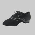 Men's Latin Dance Shoes - Professional Ballroom Oxford Lace-Up