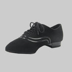 Men's Latin Dance Shoes - Professional Ballroom Oxford Lace-Up