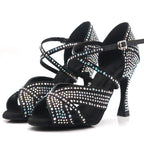 Rhinestone Latin Dance Heels | Multi-Style
