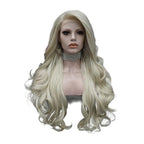 Long Natural Wavy Lace Front Wig | Synthetic | 26 Inches