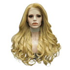 Long Blonde Lace Front Wig | 24 Inch | Natural Wavy