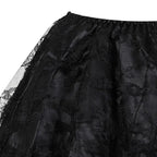 Lace Mini Skirt | Layered Ruffles