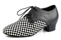 Men's Latin & Modern Dance Shoes | Houndstooth | Low Heel