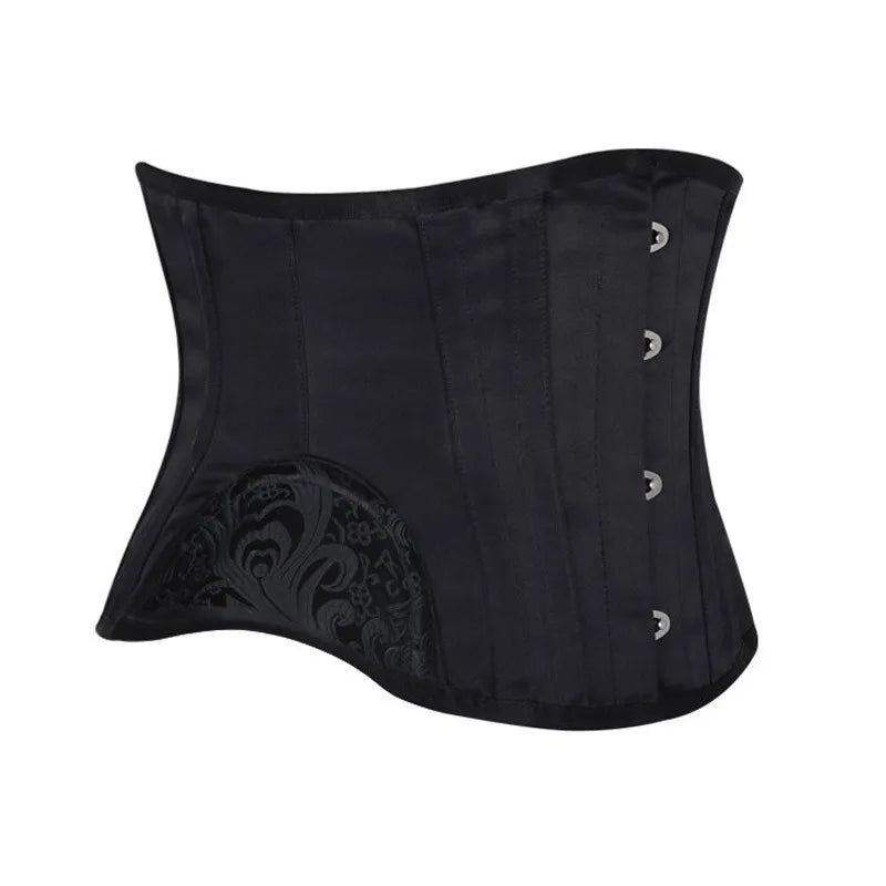 Steel-Boned Underbust Corset | Lace-Up | Waist Trainer