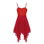 Lyrical Dance Dress | Layered Chiffon Hem