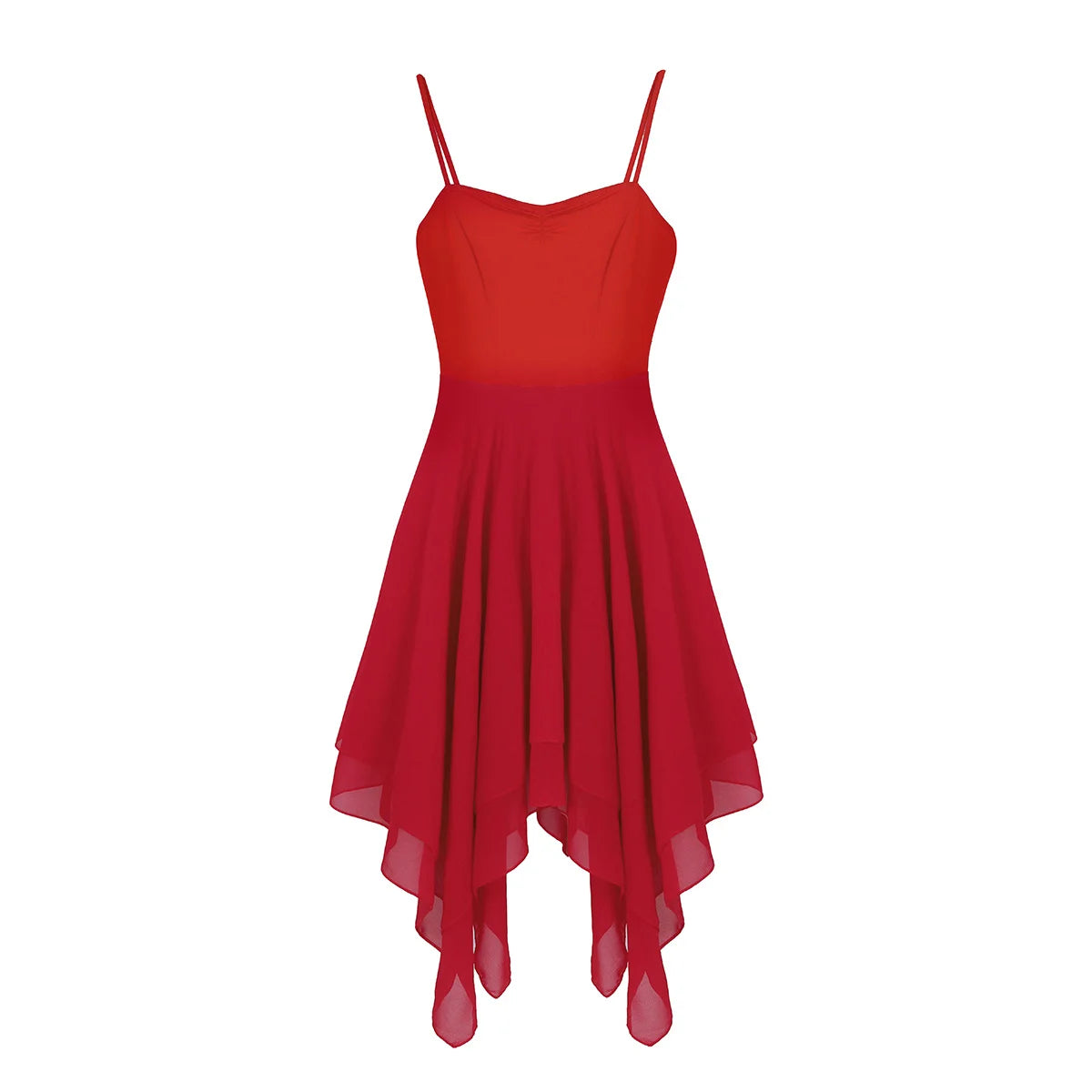 Lyrical Dance Dress | Layered Chiffon Hem