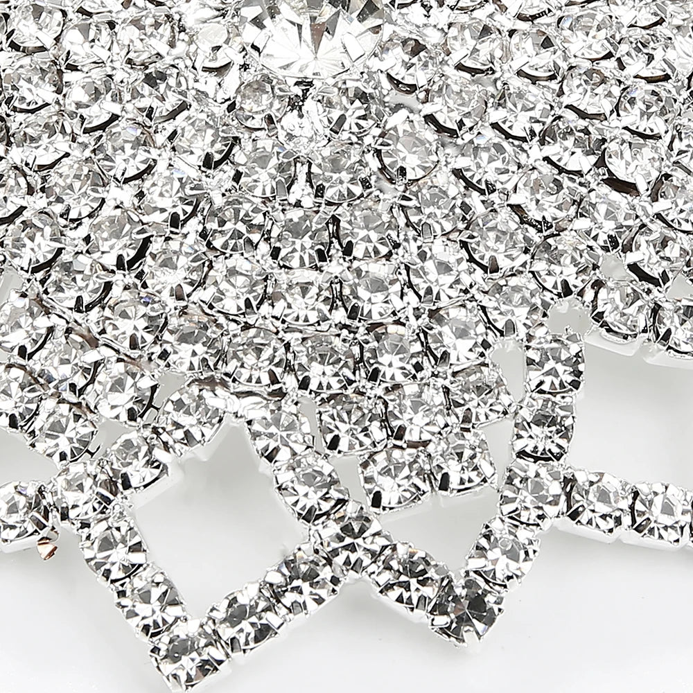 Rhinestone Nipple Covers - Reusable Self-Adhesive Pasties for Performers