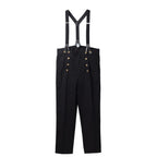 Victorian Steampunk Suspender Pants | High Waist | Men