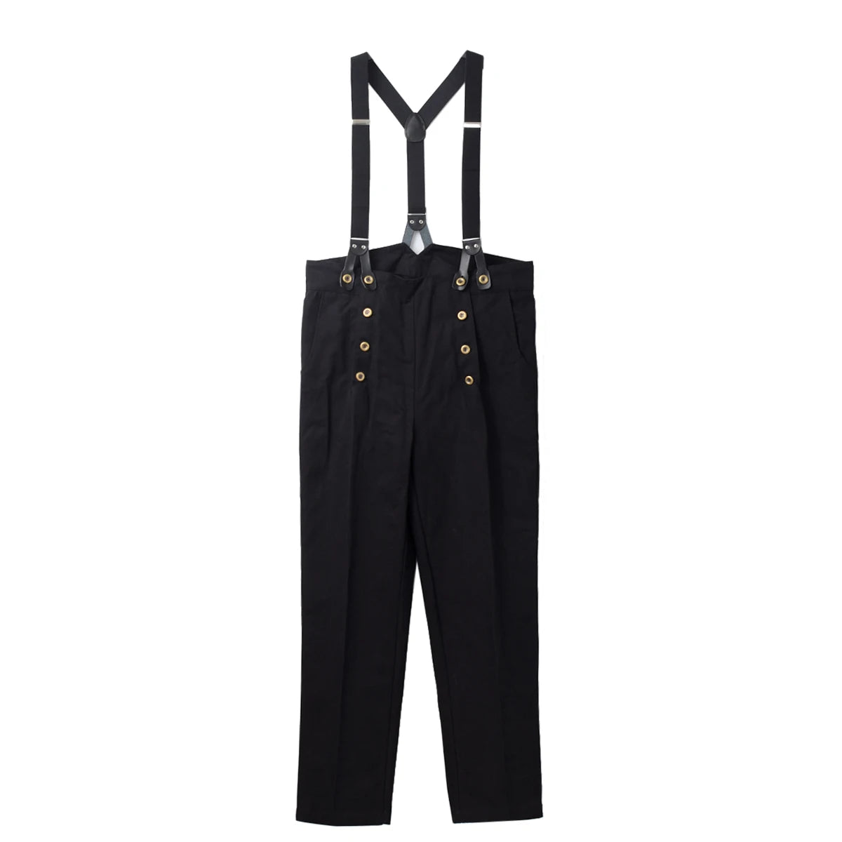Victorian Steampunk Suspender Pants | High Waist | Men