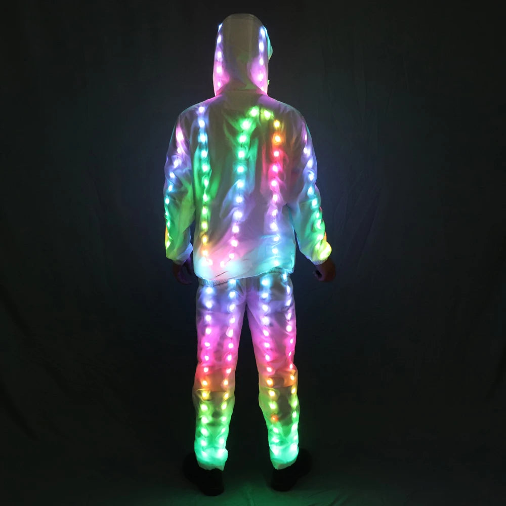 LED Light-Up Suit | Full Color Pixel | Jacket & Pants