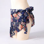 Floral Lace Hip Scarf | Rhinestone Belly Dance Wrap