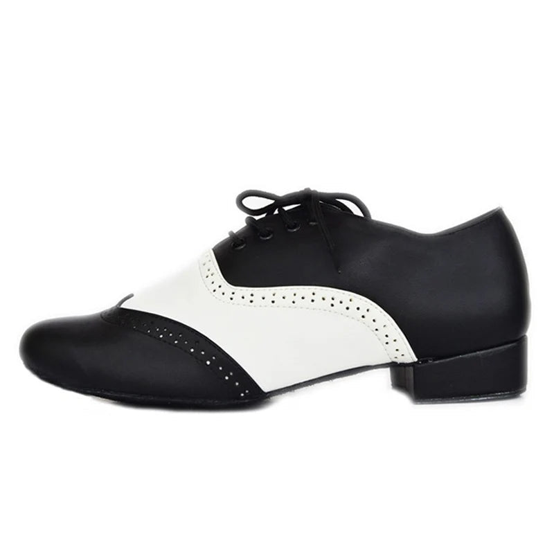 Men's Leather Dance Shoes | Ballroom & Latin | Low Heel