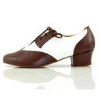 Men's Latin Dance Shoes | Genuine Leather | Low Heel