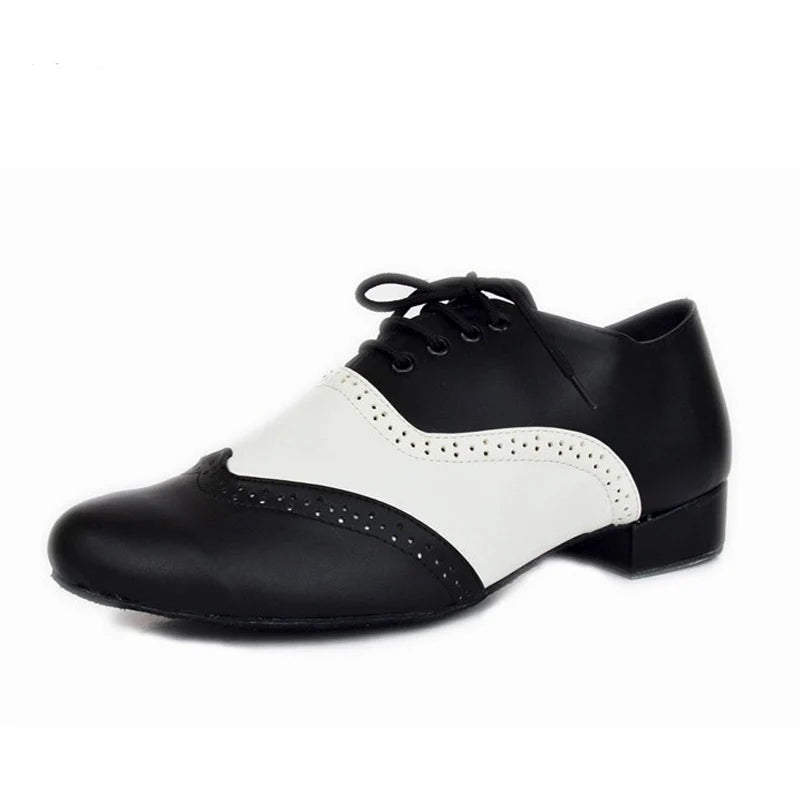 Men's Leather Dance Shoes | Ballroom & Latin | Low Heel