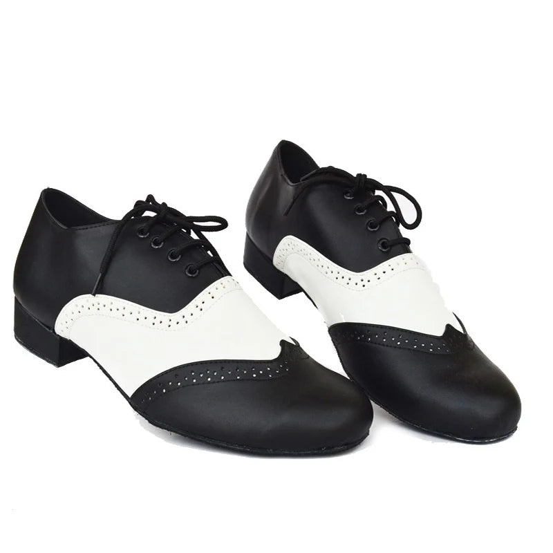 Men's Leather Dance Shoes | Ballroom & Latin | Low Heel