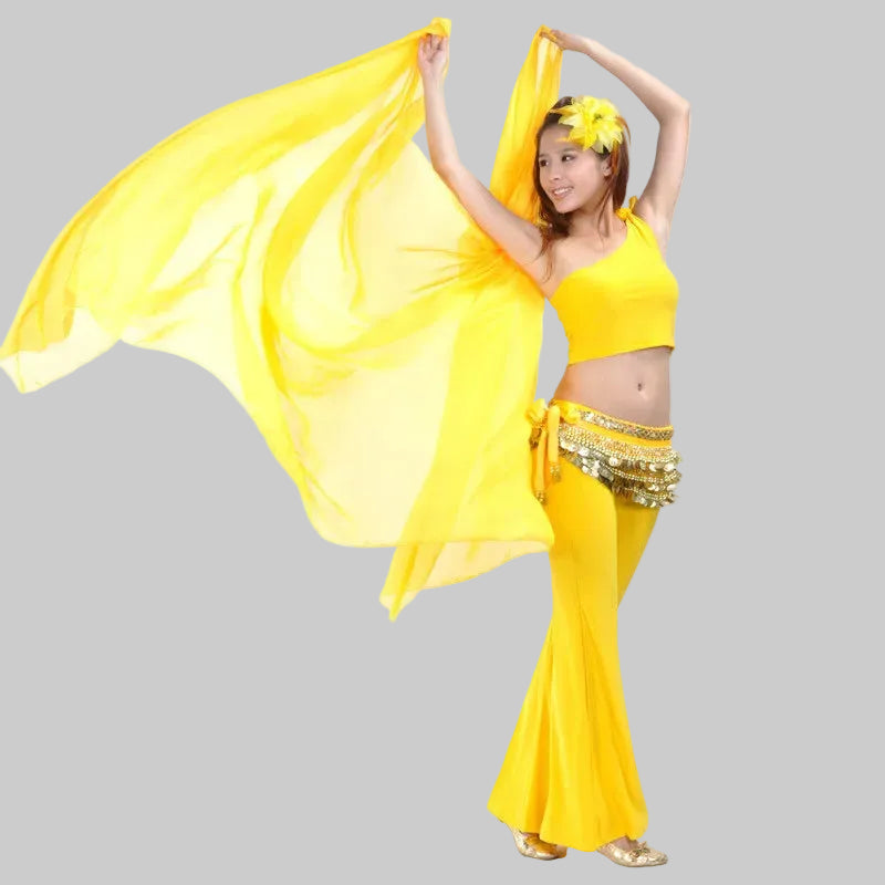 Belly Dance Chiffon Veil - Rectangle Performance Scarf 250cm x 120cm