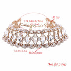 Rhinestone Choker | Vintage Lattice