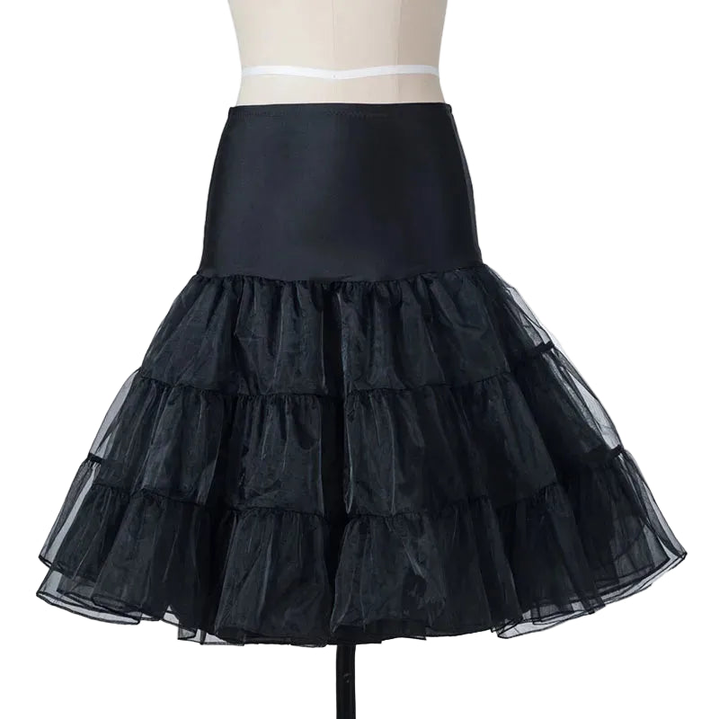 1950s Polka Dot Swing Dress | V-Neck | Bow Sash | 15 Colors