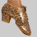 Women's Latin Dance Shoes - Professional Satin Lace-Up Ballroom Shoes