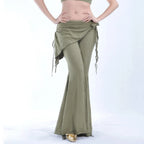 Tribal Belly Dance Flare Pants | Bead Detail | 15 Colors