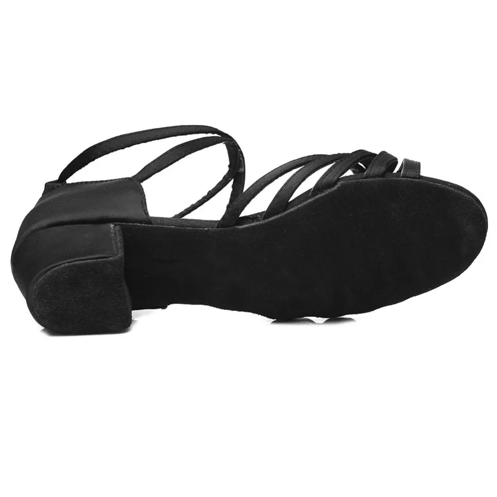 Latin Dance Sandals | Low Block Heel | 3.5 cm