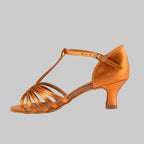 BD Dance 217: Professional Latin & Ballroom Heels – Premium Silk Satin