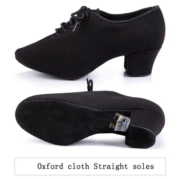Women's Latin Dance Shoes - Professional Ballroom Sneakers