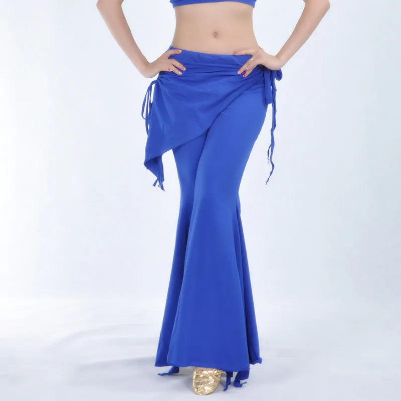 Tribal Belly Dance Flare Pants | Bead Detail | 15 Colors