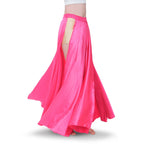 Belly Dance Skirt | Satin Double Slit