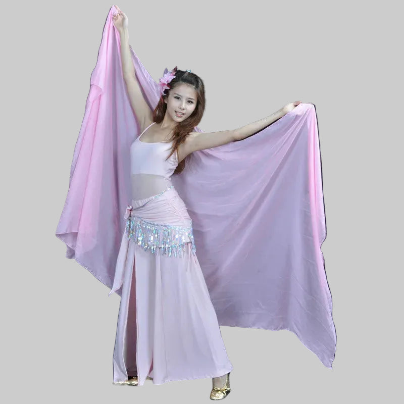 Belly Dance Chiffon Veil - Rectangle Performance Scarf 250cm x 120cm