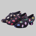 Women's Latin Dance Shoes - Professional Ballroom Sneakers
