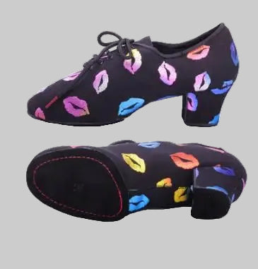 Women's Latin Dance Shoes - Professional Ballroom Sneakers