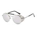 Steampunk Round Sunglasses | Side Shield | UV400