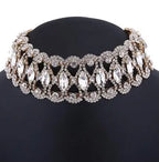 Rhinestone Choker | Vintage Lattice