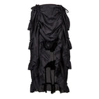 Victorian Gothic High-Low Ruffle Skirt | S–6XL | 3 Colors