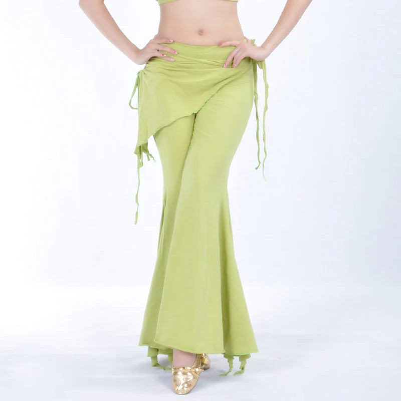 Tribal Belly Dance Flare Pants | Bead Detail | 15 Colors