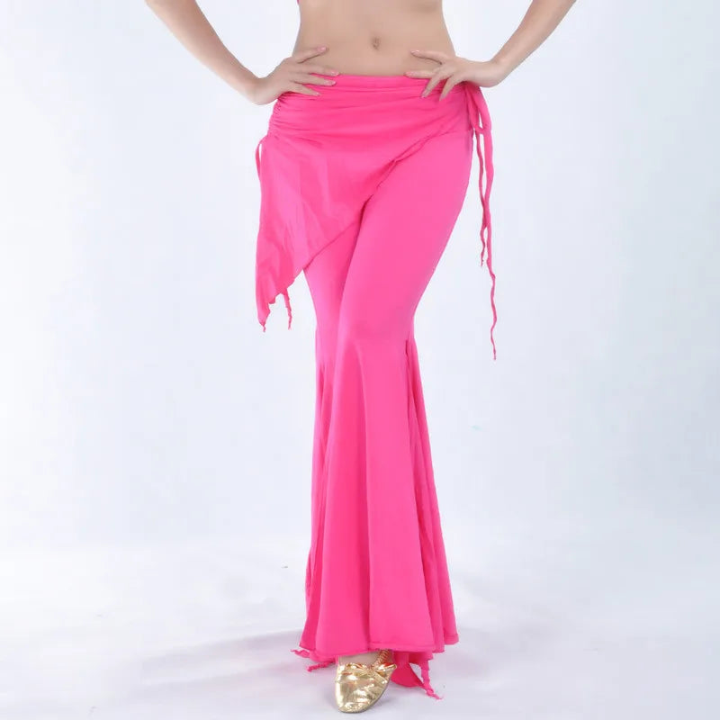 Tribal Belly Dance Flare Pants | Bead Detail | 15 Colors