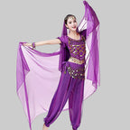 Belly Dance Chiffon Veil - Rectangle Performance Scarf 250cm x 120cm